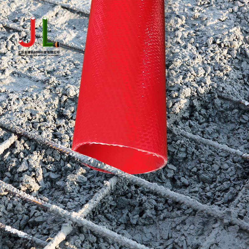 Jinluo betongpumpslang av polyuretan – flexibel polyuretankonstruktionsslang för betongpumpning